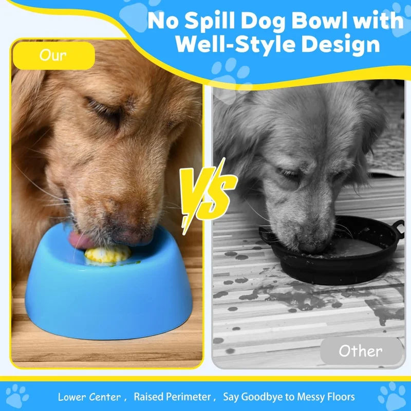 Anti-Anxiety Dog Slow Feeder Bowl Non-Slip Lick Toy - Rover Rituals