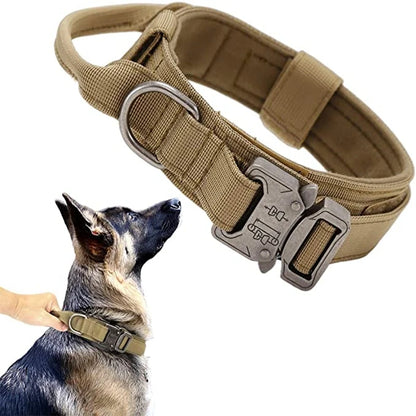Durable Tactical Dog Collar and Leash Set