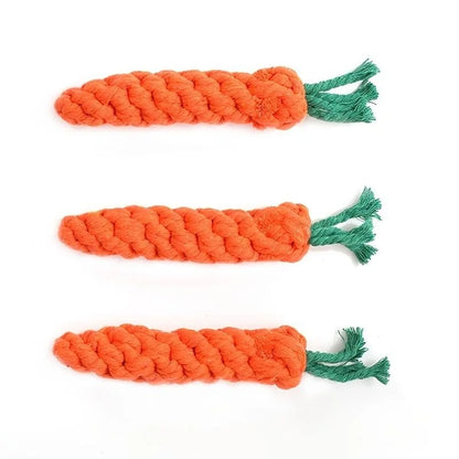 Anti-Anxiety Carrot Knot Chew Toy for Dogs | Durable Dog Toys - Rover Rituals