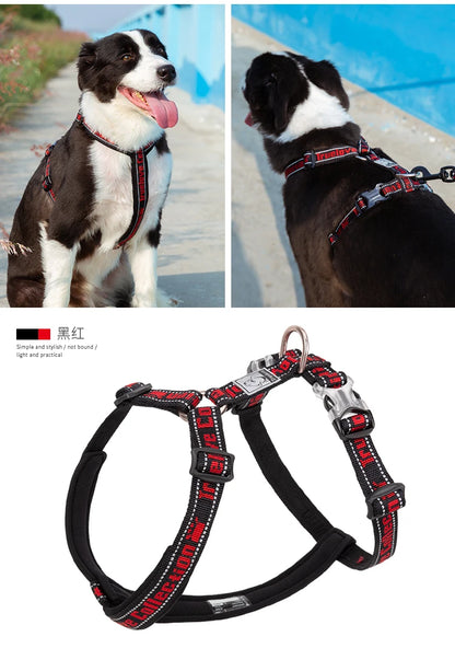 TrueLove Comfort Neoprene Adjustable Reflective Dog Harness