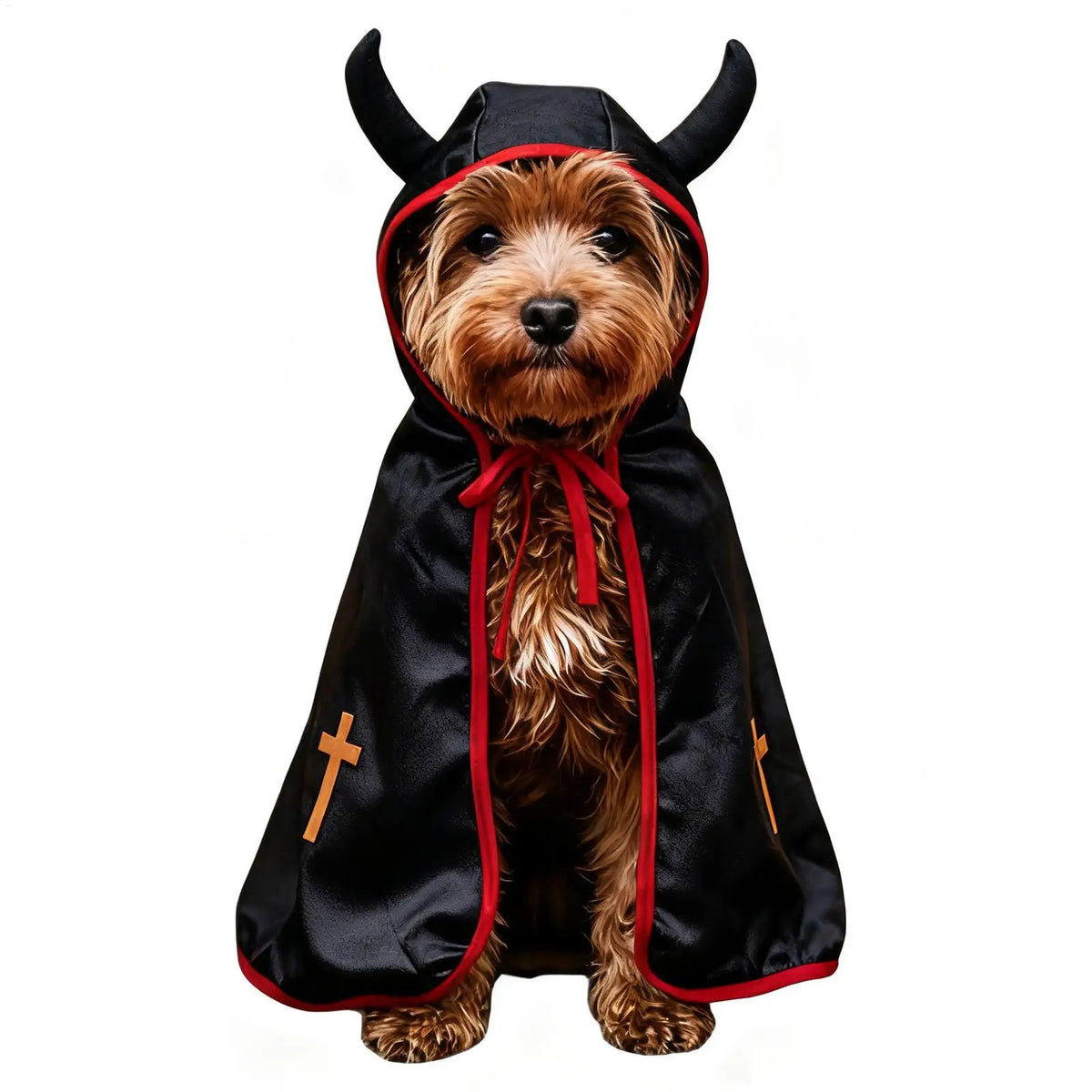 Pumpkin Cape Halloween Costume for Dogs and Cats