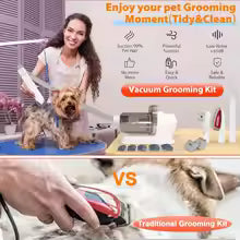 WhisperGroom™ | Dog Grooming Vacuum Kit