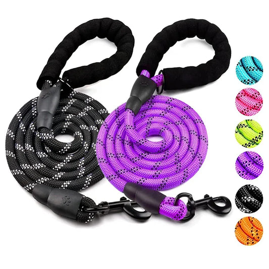 Reflective dog lead