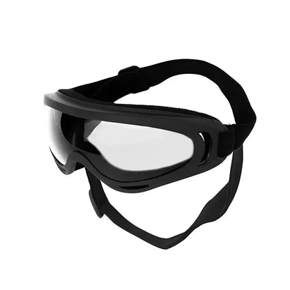 Pet Goggles Adjustable Anti UV Glare Windproof Sunglasses for Dogs Outdoor Hiking Running Beach All Breeds Eye Protection Black - Rover Rituals