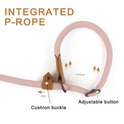 Hands Free Shoulder strap P buckle dog lead multifunctional