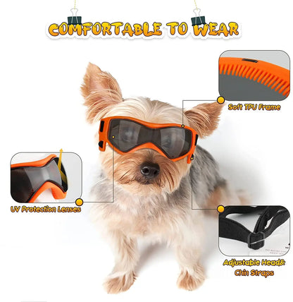 Gafas de sol con protección UV para perros al aire libre