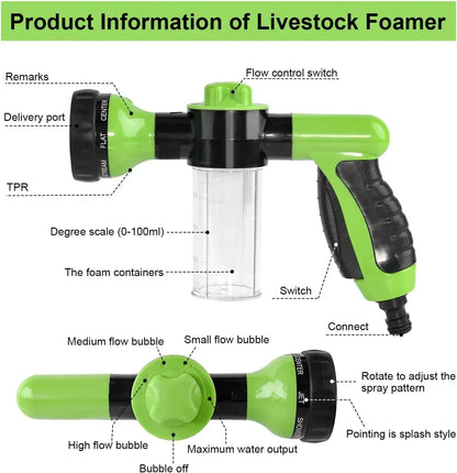 Rover Rituals | Paw Jet | Eco-friendly dog washing tool | Dog Wash Sprayer