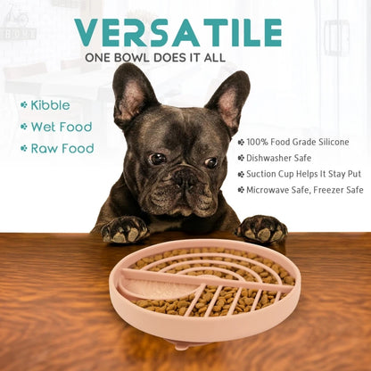 Dog Slow Feeder Bowl Mat Silcone Food Grade