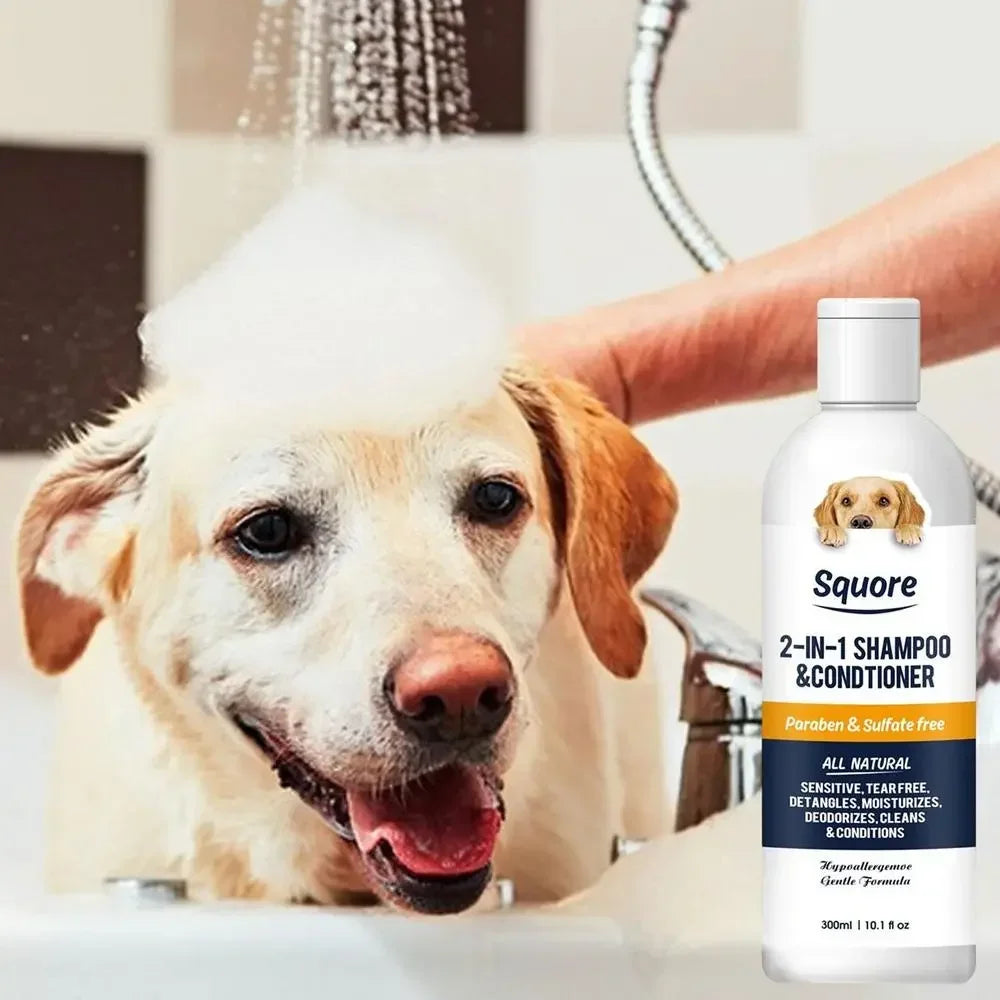 Rover Rituals | Natural Dog Shampoo & Conditioner 2-in-1 | Moisturizing, PH Balanced Care