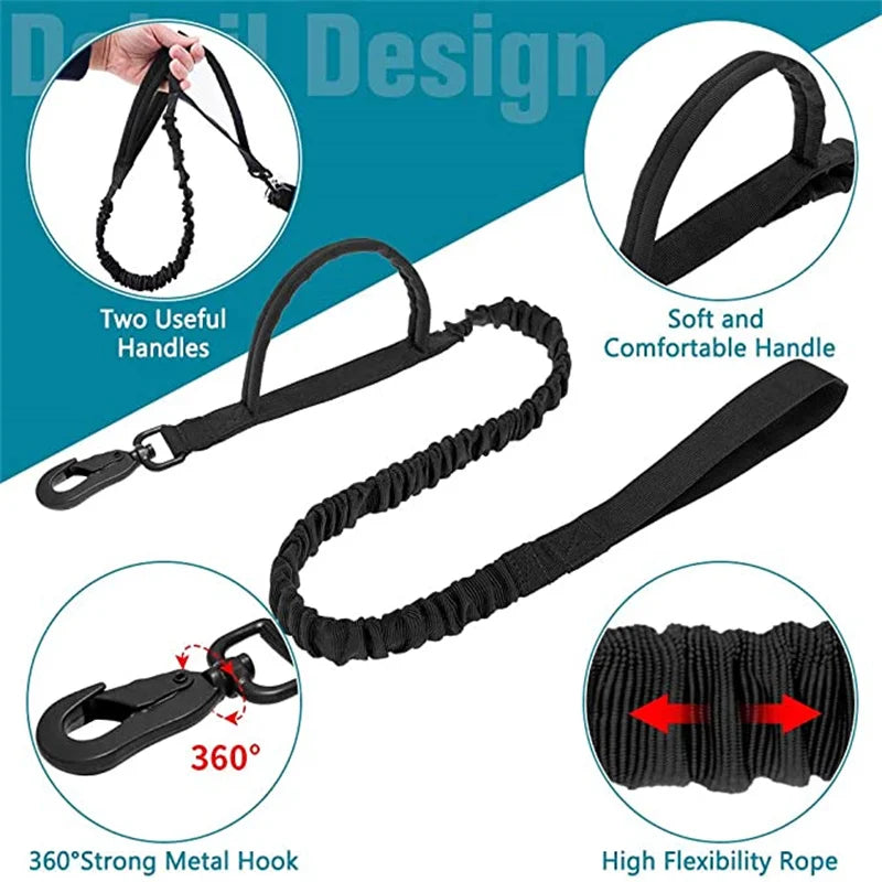 Durable Tactical Dog Collar and Leash Set