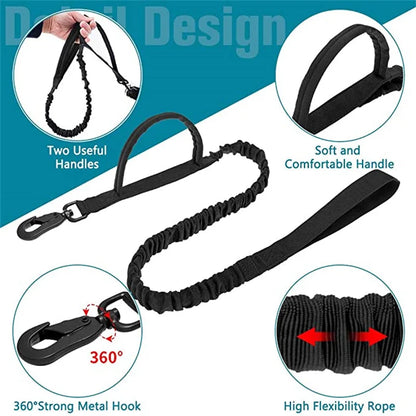 Durable Tactical Dog Collar and Leash Set