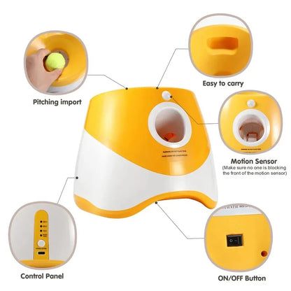 FetchMate™ Automatic Dog Ball Launcher | Ultimate Dog Toy