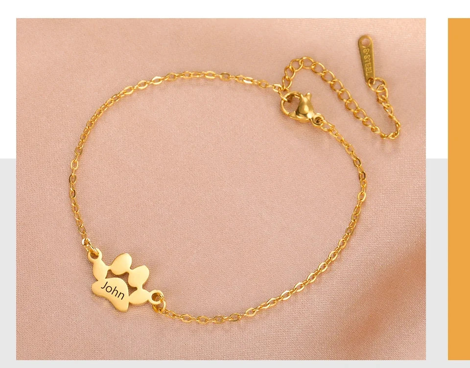 Custom Name Bracelet for Dog Personalized Names | Mother's Day Gift Ideas