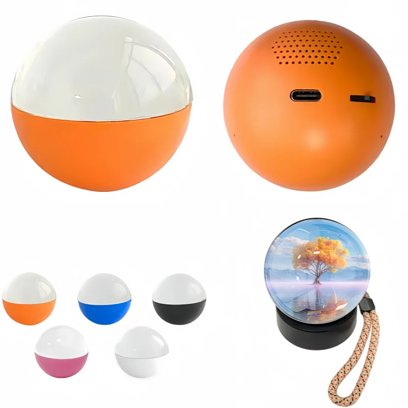 LumiOrb 3D Wifi Video Crystal Ball Personalized Dog Gift Keepsake