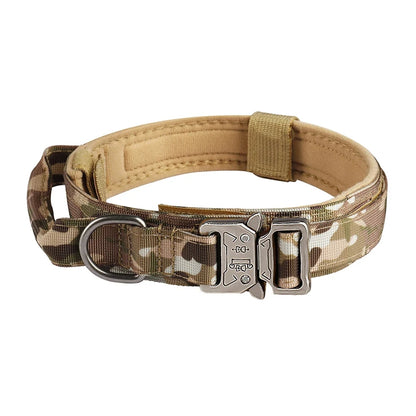 Conjuntos de arneses y correas tácticos para perros medianos y grandes y collares para perros