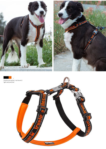 TrueLove Comfort Neoprene Adjustable Reflective Dog Harness