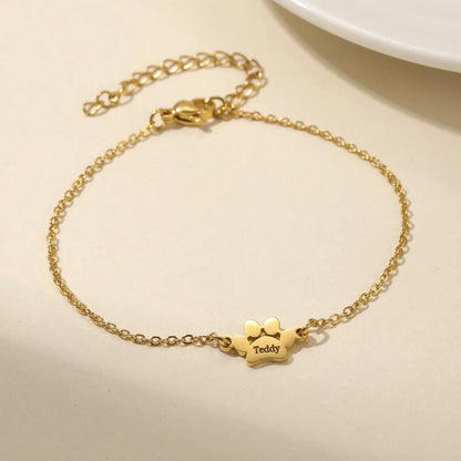 Custom Name Bracelet for Dog Personalized Names | Mother's Day Gift Ideas