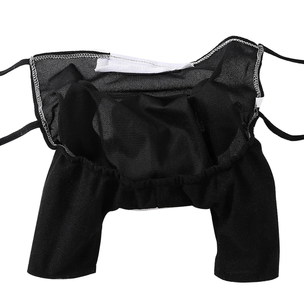 Dog Priest Costume with Bible Prop for Halloween
