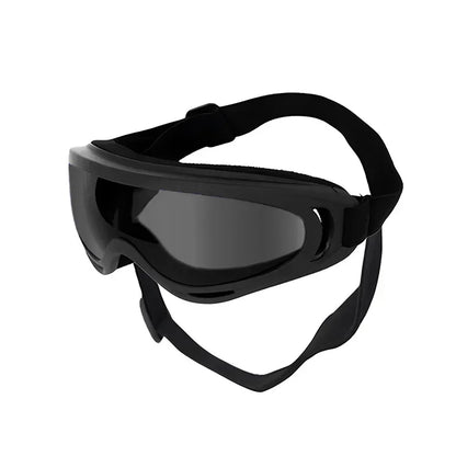 Pet Goggles Adjustable Anti UV Glare Windproof Sunglasses for Dogs Outdoor Hiking Running Beach All Breeds Eye Protection Black - Rover Rituals