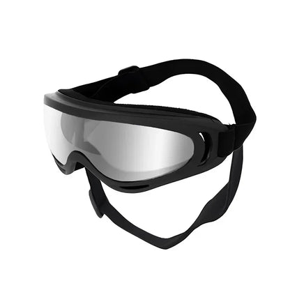 Pet Goggles Adjustable Anti UV Glare Windproof Sunglasses for Dogs Outdoor Hiking Running Beach All Breeds Eye Protection Black - Rover Rituals