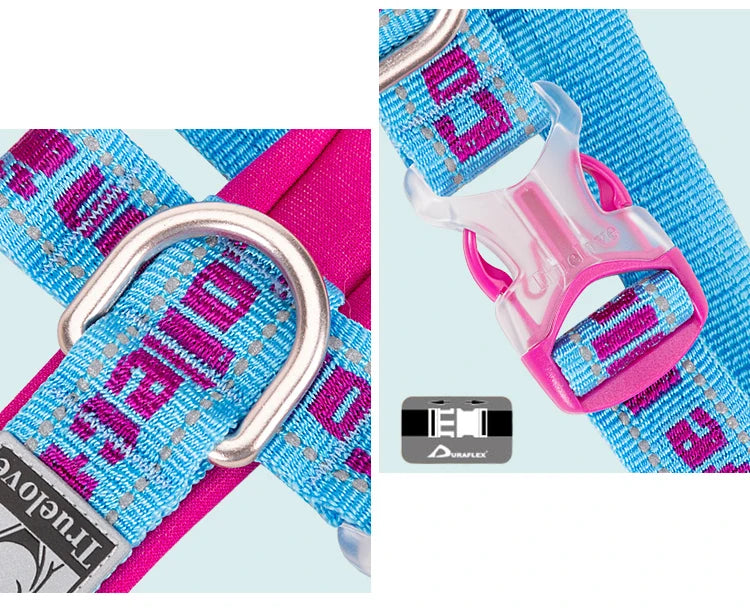 TrueLove Comfort Neoprene Adjustable Reflective Dog Harness