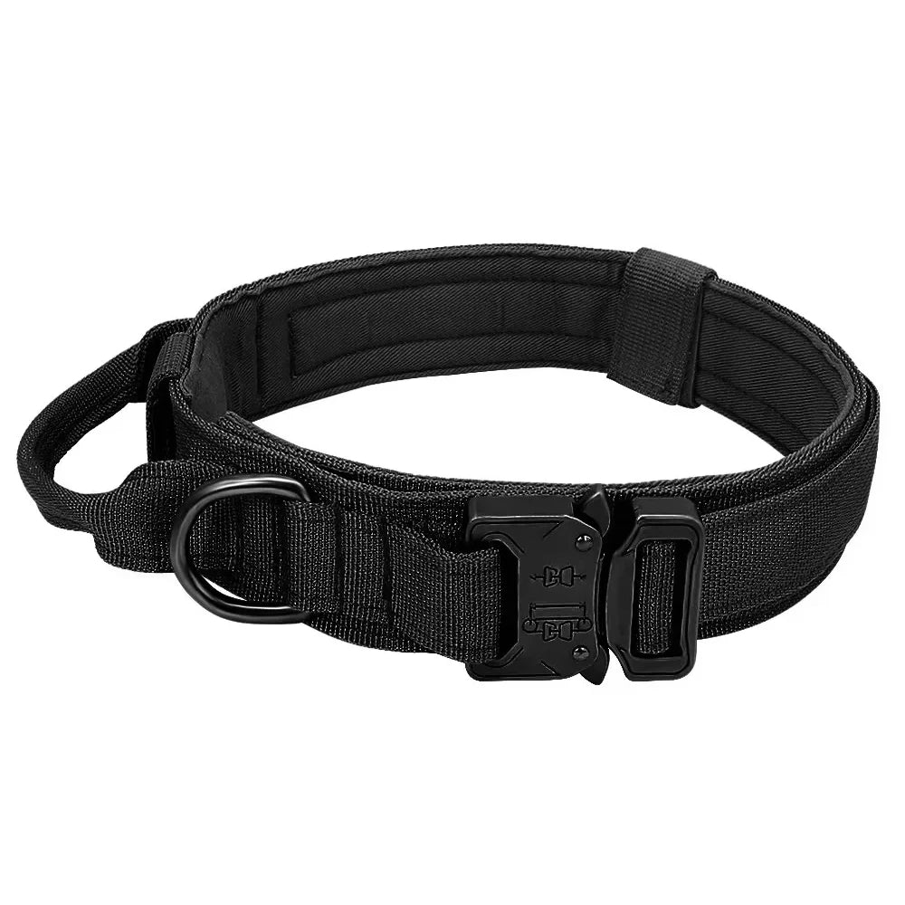 Conjuntos de arneses y correas tácticos para perros medianos y grandes y collares para perros
