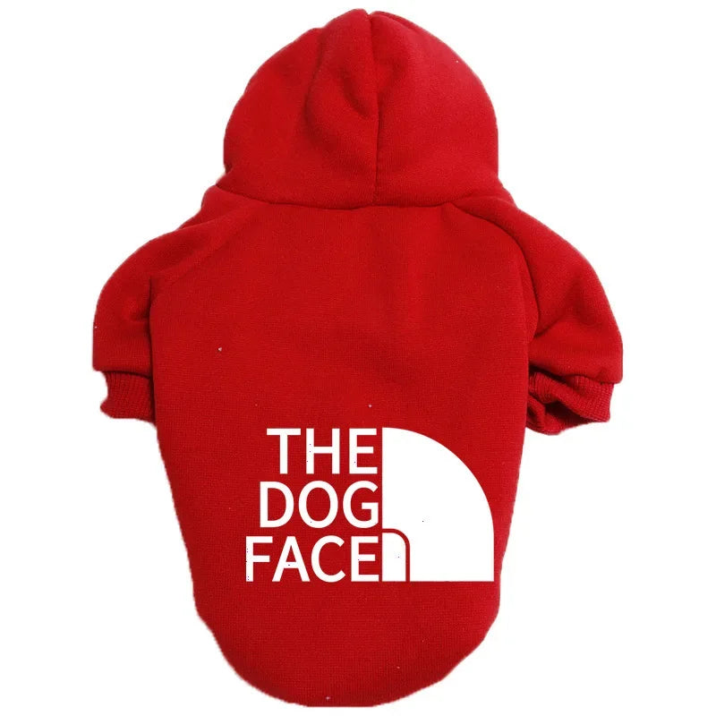 Dog Face Dog Hoodie Sweater Coat | Dog Clothes