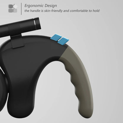 PawPilot™ Heavy Duty 50lb/23kg Dual Retractable No Tangle Leash with Flashlight | Dog Leash