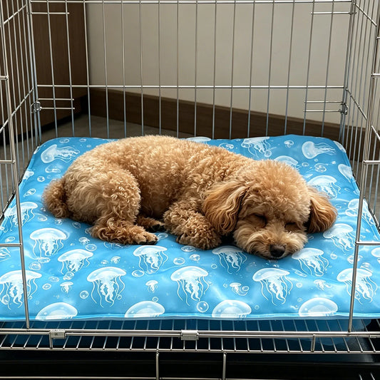 Dog Cooling Mat – Water-Filled and Gel Waterproof Breathable Summer Pad