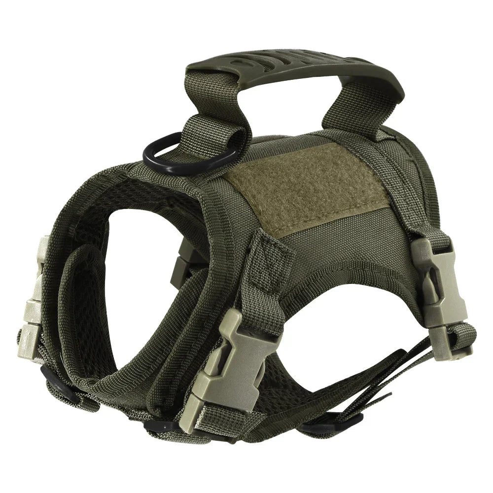 Rover Rituals | Tactical Dog Harness and Leash for Small Dogs | Durable & Secure Fit