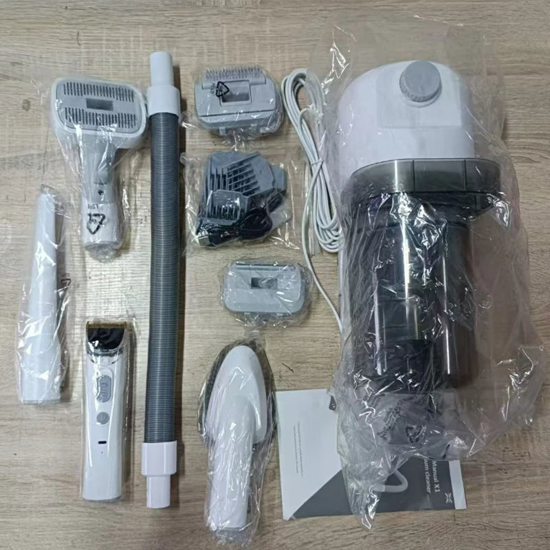 WhisperGroom™ | Kit de aspiradora para el cuidado de perros