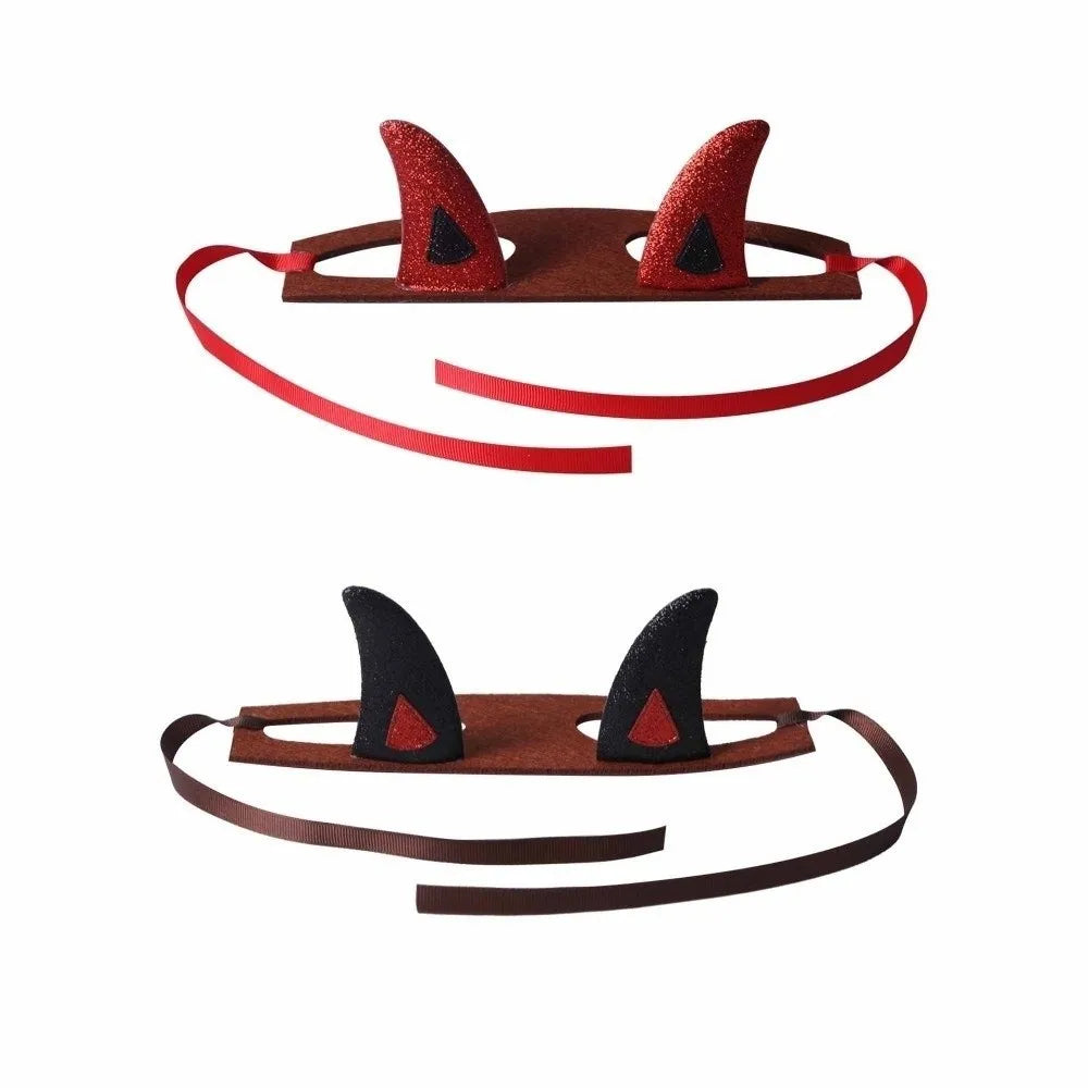 Devil Horns Halloween Headband for Dogs and Cats