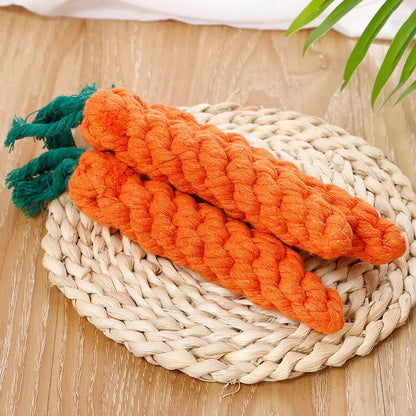 Anti-Anxiety Carrot Knot Chew Toy for Dogs | Durable Dog Toys - Rover Rituals