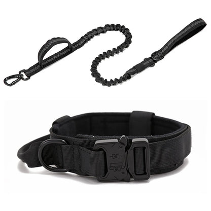 Matching Tactical Dog Collar and Leads & Collar Leash Sets