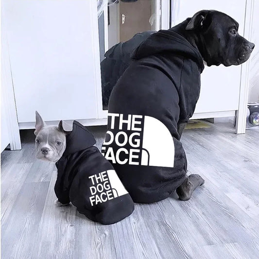 Dog Face Dog Hoodie Sweater Coat | Dog Clothes