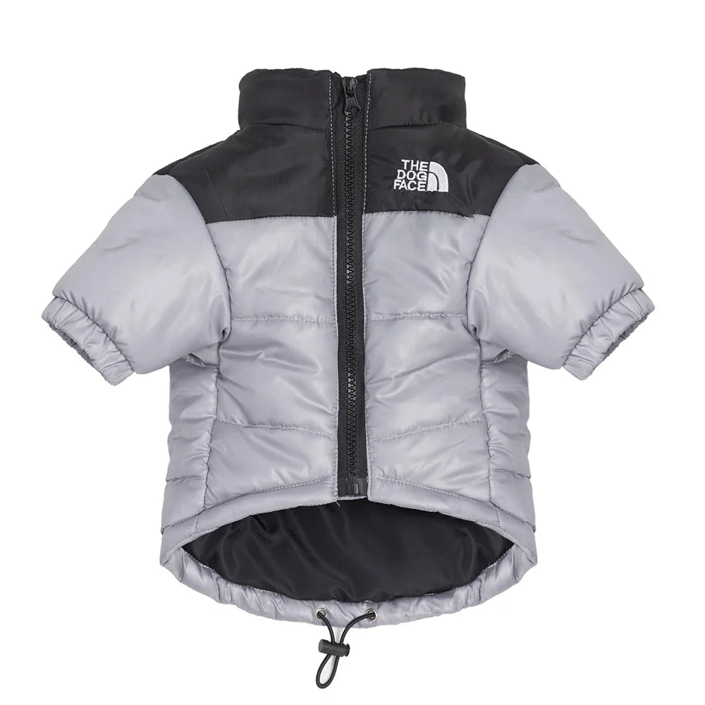 The Dog Face Winter Puffer Jacket Multi Color Windproof Dog Coat XS-3XL Dog Clothes