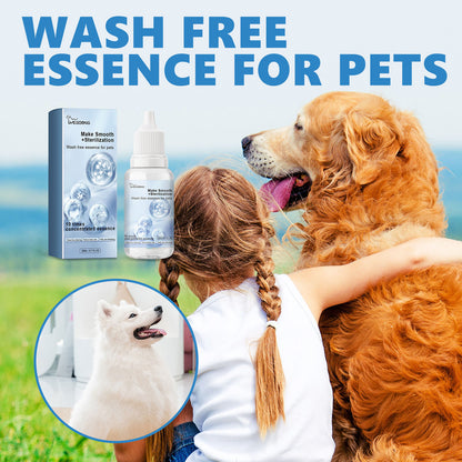 Líquido limpiador natural y seguro para mascotas | Aceite esencial desionizado y esterilizado (20 ml)