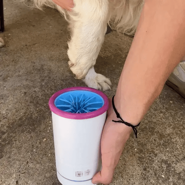 PawSpa™ | Limpiador automático de patas para perros
