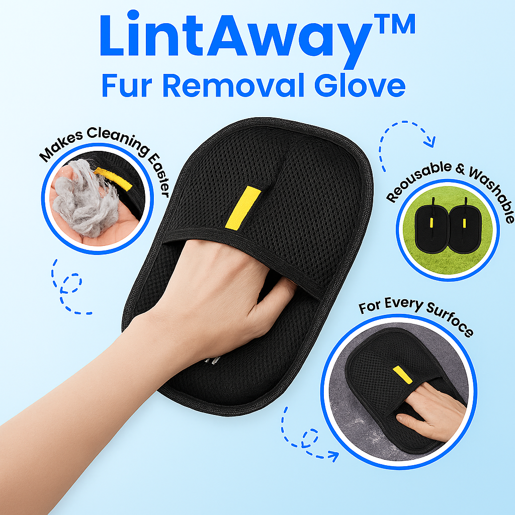 LintAway™ Ultimate Fur Removal Glove | Dog Brush