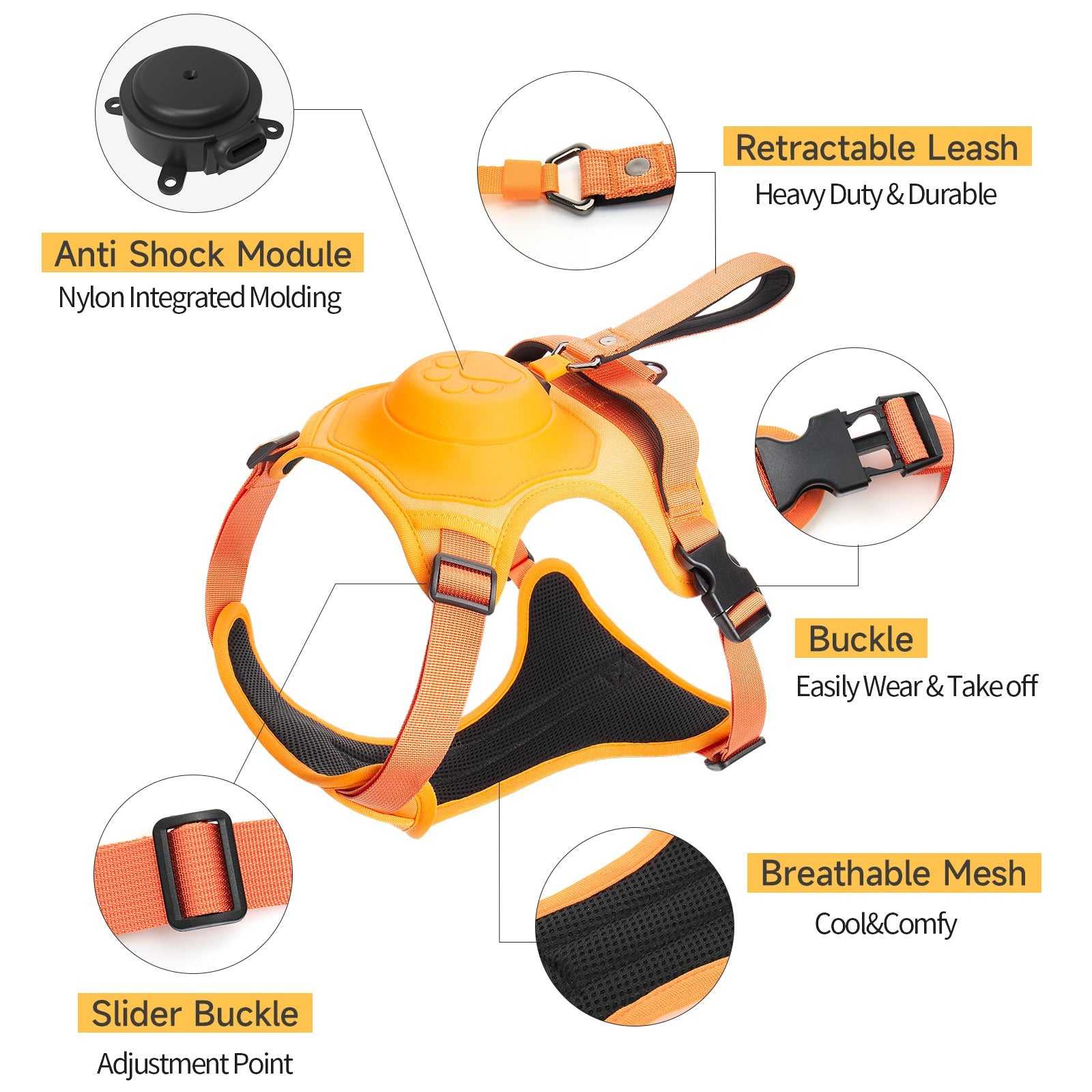 Rover Rituals | WalkEase Pro | All in one dog harness & leash